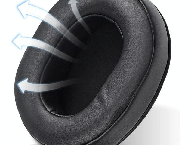 Black Sponge Ear Pads For Xiberia Xl / Xo / V20 Headset - 1 Pair-1915196958465724418