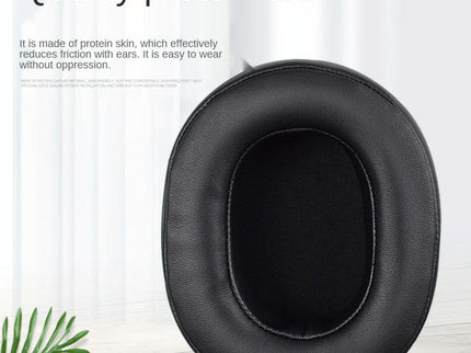 Black Sponge Ear Pads For Xiberia Xl / Xo / V20 Headset - 1 Pair-1915196958465724419