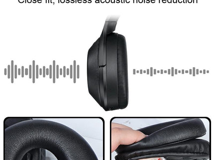 Blue Leather Earpads For Sony Wh-1000Xm4 - Set Of 2-1915197632448434180