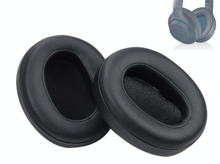 2-Pack Protein Skin Earpads For Sony Wh-Xb900N Headset - Black-1922443460724527108