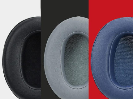 2-Pack Protein Skin Earpads For Sony Wh-Xb900N Headset - Black-1922443460724527105