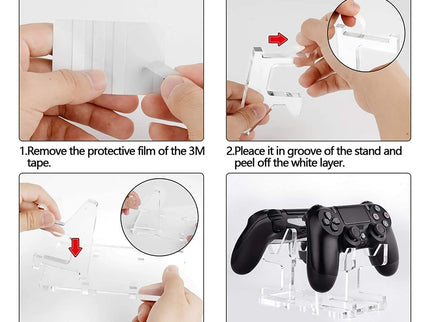 Acrylic Game Console Stand For Xbox Elite / Ps4 / Ps5 / Nvidia-1915197041047375875