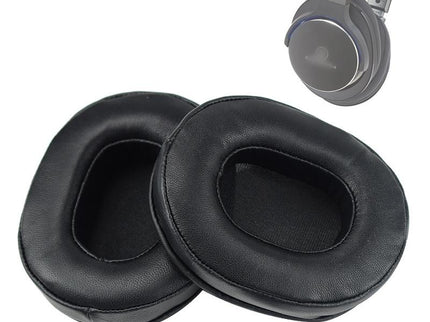 2-Pack Sheepskin Earmuffs For Audio-Technica Ath-M50 / M40 / M50X / Msr7 - Black-1915198312865206272