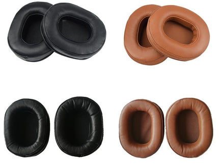 2-Pack Sheepskin Earmuffs For Audio-Technica Ath-M50 / M40 / M50X / Msr7 - Black-1915198312865206273