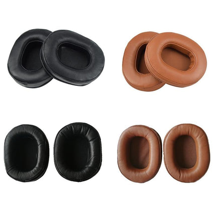 2-Pack Sheepskin Earmuffs For Audio-Technica Ath-M50 / M40 / M50X / Msr7 - Black-1915198312865206273