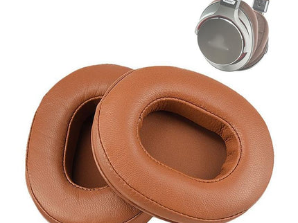 Pair Of Sheepskin-Khaki Audio-Technica Earmuffs For Ath-M50 / M40 / M50X / Msr7-1915197979317374981