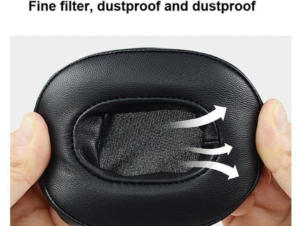 Thick Sheepskin Headset Earmuffs For Audio-Technica Ath-M50X / M30X / M40X / M20X - Black-1915198388069076994