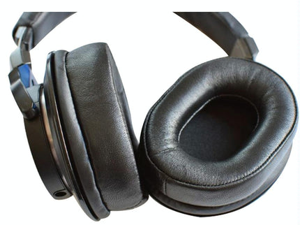 Thick Sheepskin Headset Earmuffs For Audio-Technica Ath-M50X / M30X / M40X / M20X - Brown-1915198367433101315