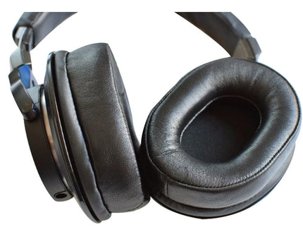Black Velvet & Pu Headset Earmuffs For Audio-Technica Ath-M50X / M30X / M40X / M20X-1915197860400467971