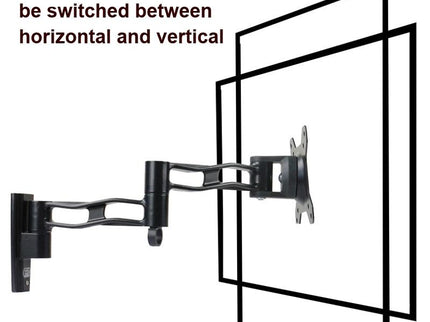 Telescopic Rotating Tv Wall Mount For Gibbon L33 Monitors-1915197298393092101