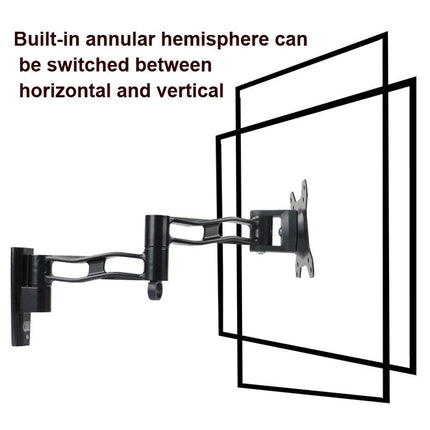Telescopic Rotating Tv Wall Mount For Gibbon L33 Monitors-1964932248423763973