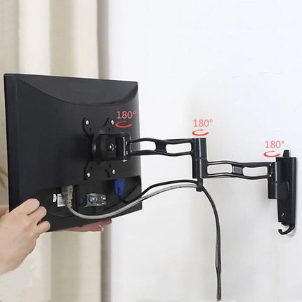 Telescopic Rotating Tv Wall Mount For Gibbon L33 Monitors-1964932248423763974