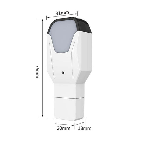 2-Pack Ir18 Infrared Wifi Voice Remote With Night Light - White-1915196861501804546