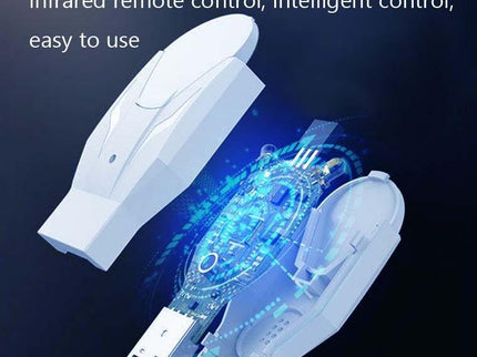 2-Pack Ir18 Infrared Wifi Voice Remote With Night Light - White-1915196861501804548