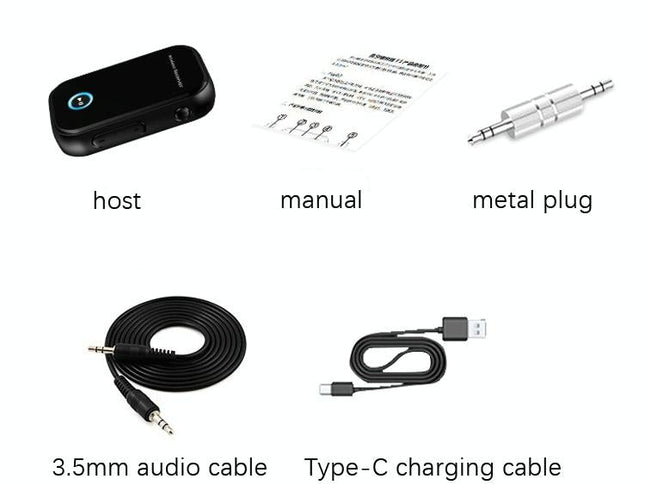 Wireless 3.5Mm Audio Receiver With Bluetooth 5.0-1915197671853920257
