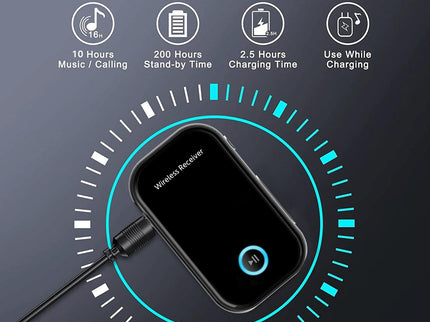 Wireless 3.5Mm Audio Receiver With Bluetooth 5.0-1915197671853920260