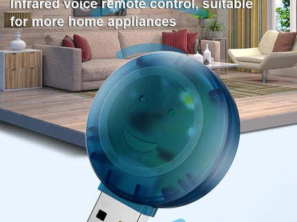 Smart Voice Remote For Air Conditioner With Night Light-1915197595899269125