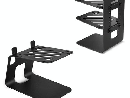 Double Layer Portable All-Aluminum Laptop Stand With Cooling Speaker-1915198134091386886