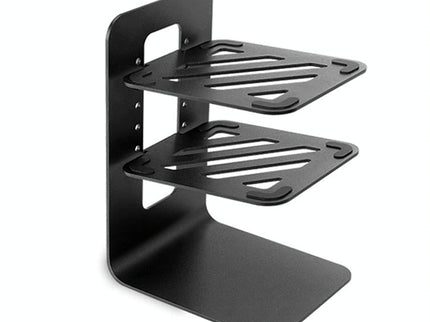 Double Layer Portable All-Aluminum Laptop Stand With Cooling Speaker-1915198134091386887