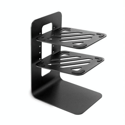 Double Layer Portable All-Aluminum Laptop Stand With Cooling Speaker-1915198134091386887