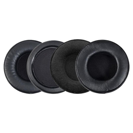 Black Lambskin Earmuffs For Audio-Technica Headphones - 2 Pack-1915197808953135106