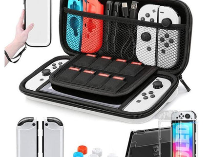 Oled Switch Bundle With Case Film Bag And Caps-1922443460225404934