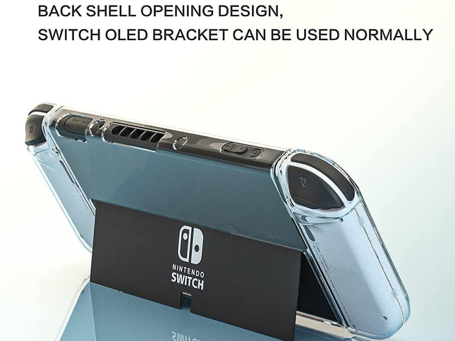 Switch Oled Bundle With Crystal Shell Remote Film And Storage Bag-1915197688891183106