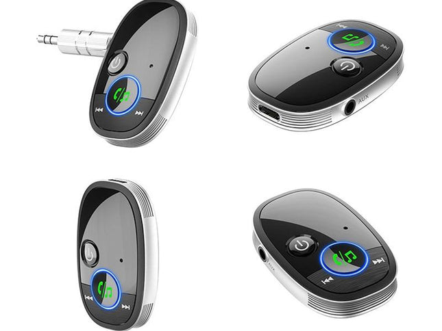 Wireless Car Bluetooth Music Receiver - Black-1915196889184210945