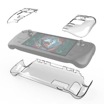 Crystal Hard Shell Case For Game Console - Split Design-1915197282245021696