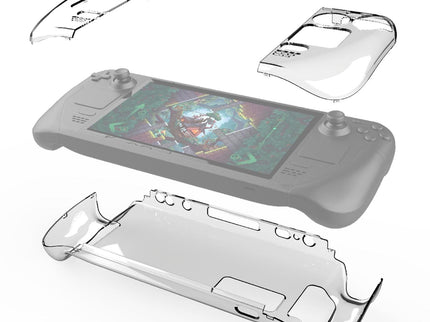 Crystal Hard Shell Case For Game Console - Split Design-1915197282245021703