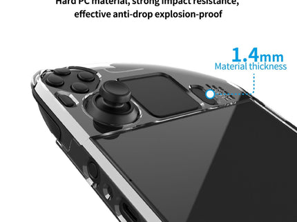 Crystal Hard Shell Case For Game Console - Split Design-1915197282245021699
