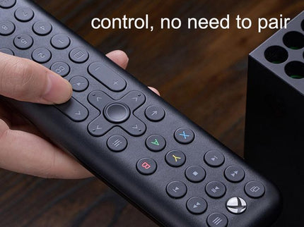 Long Backlit Media Remote For Xbox - Black-1915198345937293316