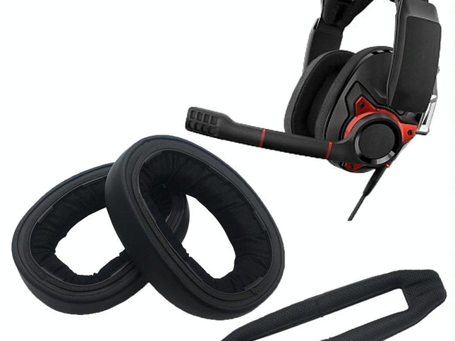 2-Pack Mesh Earmuff Head Beam For Sennheiser Gsp Series-1915197970324787201