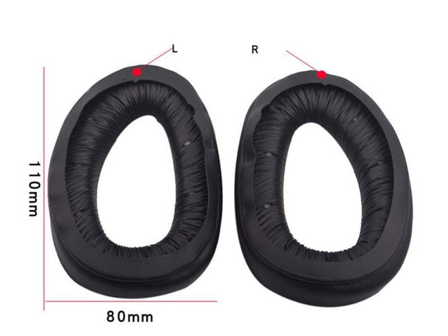 2-Pack Lamb Leather Headphone Covers For Sennheiser Gsp Series-1915198121927905282