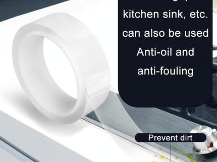 3-Piece Window Frame Gap Tape - 2Cm X 3M - Plastic Steel-1915198346507718660