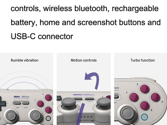 Light Gray Wireless Gamepad For Nintendo Switch-1915197131724034050
