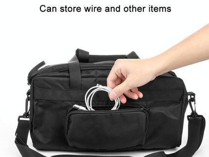 Double Zipper Speaker Storage Bag For Jbl Xtreme - Adjustable Black-1915196913938993155