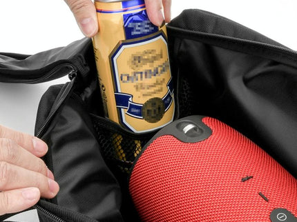 Double Zipper Speaker Storage Bag For Jbl Xtreme - Adjustable Black-1915196913938993156