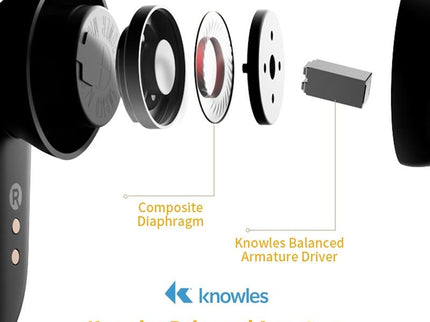 Shadow Black Wireless Bluetooth Earphones - Waterproof And Dustproof-1915196905504247810
