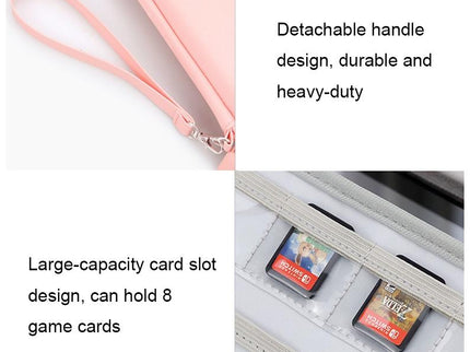 Switch Console Storage Bag With Cat Paw Design-1915198103602991110