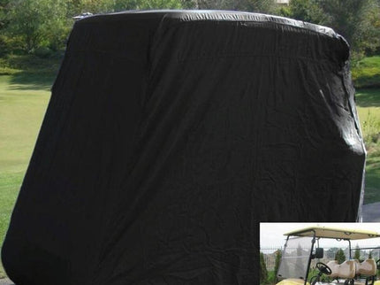 Waterproof Golf Cart Scooter Cover - 285X122X168Cm - Black-1915196650406678534
