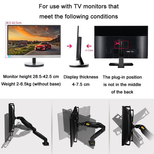 Computer Monitor Stand Accessories - Non-Hole Design-1964932246892843010