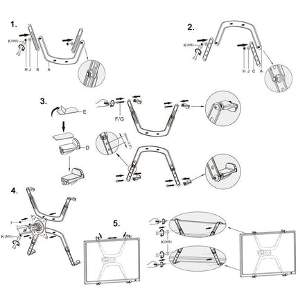 Computer Monitor Stand Accessories - Non-Hole Design-1964932246892843011