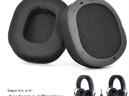 2-Pack Ear Pads For Razer Blackshark V2 / V2 Pro - Ice Sense Sponge Cover-1915197853039464451