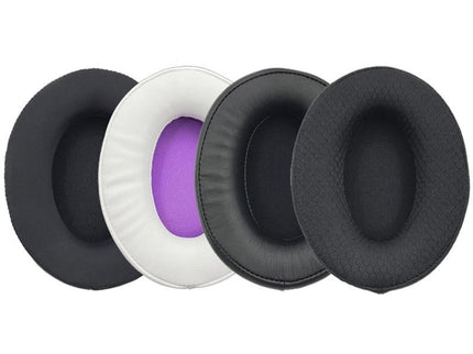 2 Foam Headphone Earmuffs For Kingston Hyperx Cloud Mix / Flight S / Alpha - White 2 Pcs-1915198143415324676