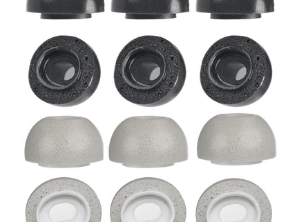 2-Pack Memory Foam Ear Tips For Tws Airpods Pro - Small Gray-1915197438650617857