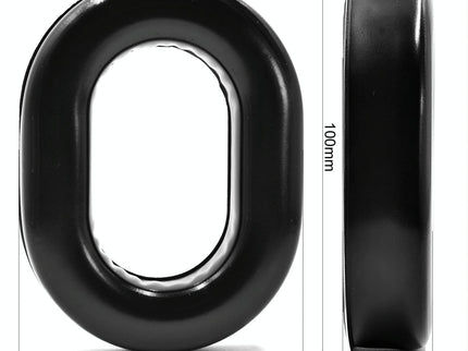 2-Pack Foam Headphone Covers For David Clark H10 - Black Gel-1915196849971662850