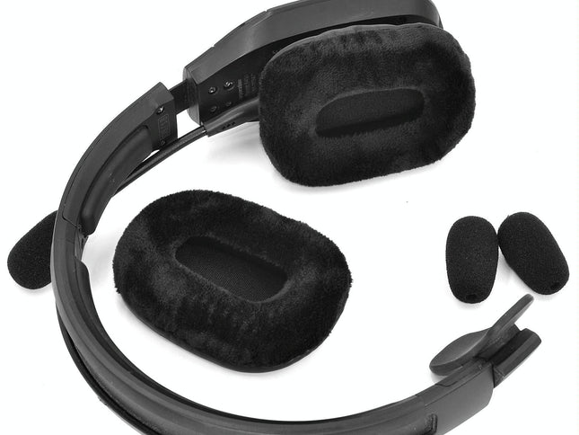 Pair Of Velvet Earmuffs For Vxi B450-Xt-1915197784974299137