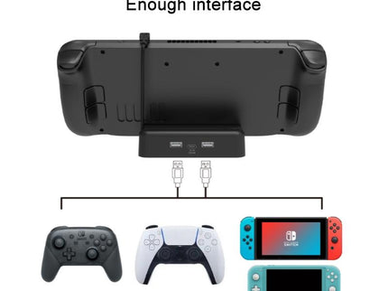 Steam Deck Charging Dock Stand - Console Compatible-1915197385596866565