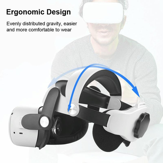Adjustable Head Strap For Oculus Quest 2 - Universal Fit-1915197749272383490